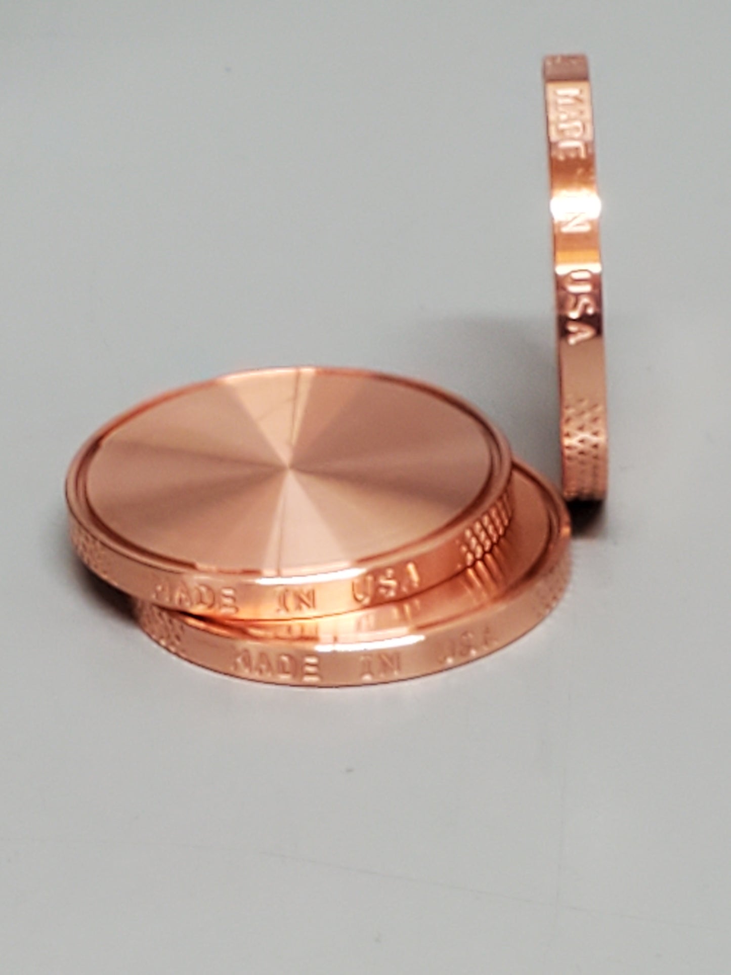 Texted Circular Rounds - 1-1/4" x 1/8"