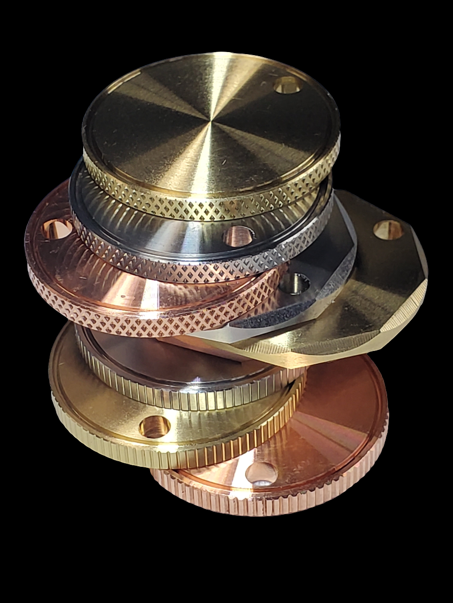 Drilled Circular Rounds - 1-1/4" x 1/8"