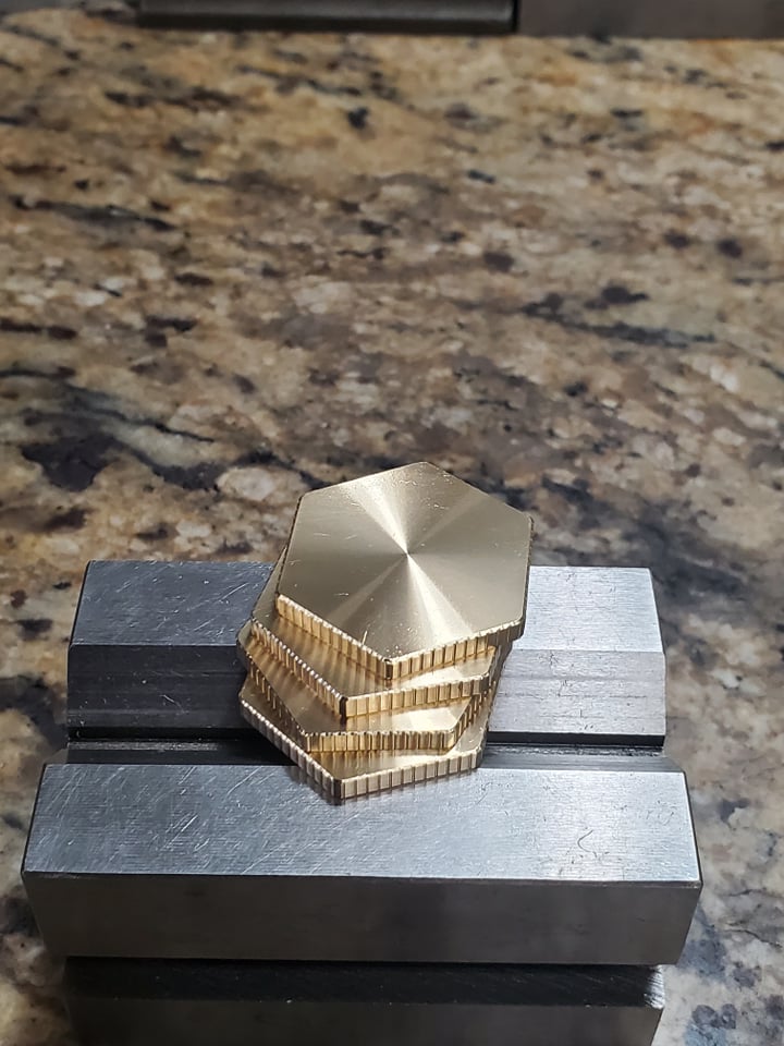Six-sided Rounds 1-1/4" x1/8"