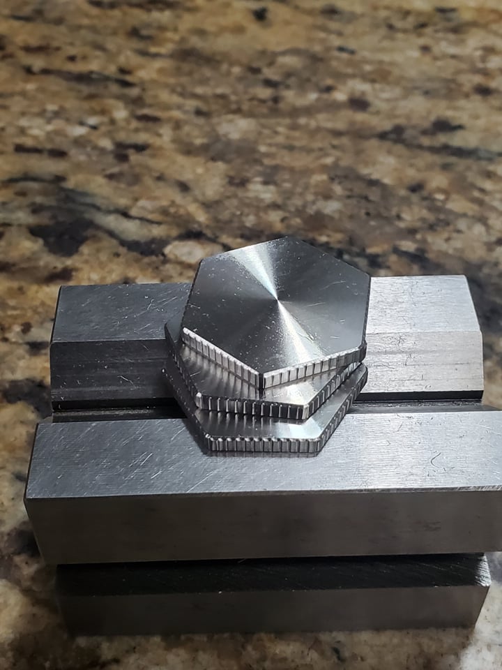 Six-sided Rounds 1-1/4" x1/8"